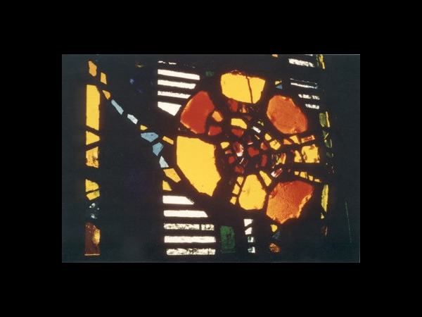 Betonglasfenster Detail, Gärtnerei